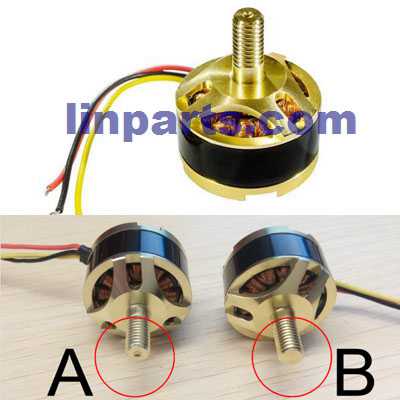 LinParts.com - Hubsan X4 FPV Brushless H501C RC Quadcopter Spare Parts: Brushless Motor A