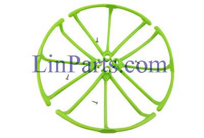 LinParts.com - Hubsan X4 H502S RC Quadcopter Spare Parts: Protection frame[Green]