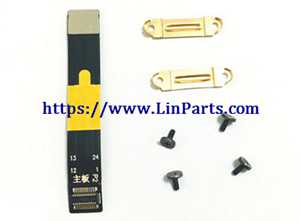 LinParts.com - Hubsan Zino Pro+ Pro Plus RC Drone spare parts: Repeater board FPC cable