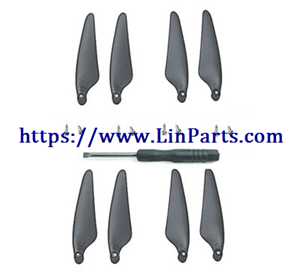 LinParts.com - Hubsan Zino Pro RC Drone spare parts: Propeller black