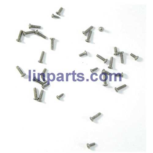 LinParts.com - JJRC H10 2.4G 4CH 6 Axis Gyro With 2.0MP Camera 3D Flip RC Quadcopter RTF Spare Parts: screws pack set 