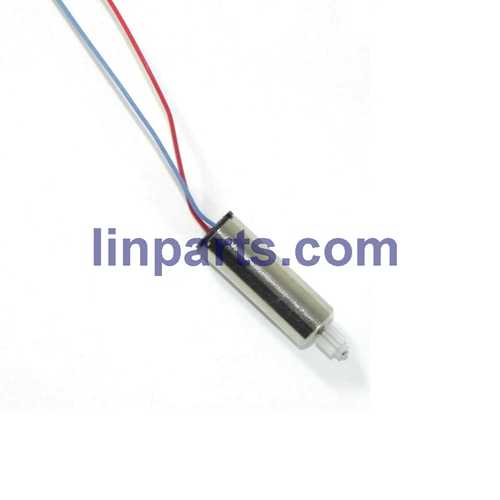 LinParts.com - JJRC H10 2.4G 4CH 6 Axis Gyro With 2.0MP Camera 3D Flip RC Quadcopter RTF Spare Parts: Main motor (Blue-Red wire)