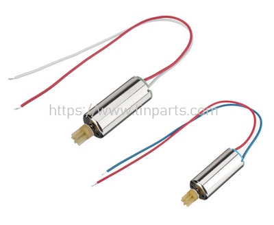 LinParts.com - JJRC H111 RC Drone Quadcopter Spare Parts: Red Blue Line Motor - CW + Red White Line Motor - CCW
