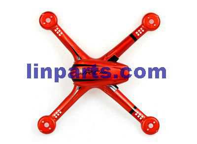 LinParts.com - JJRC H11WH RC Quadcopter Spare Parts: Upper cover[Red]