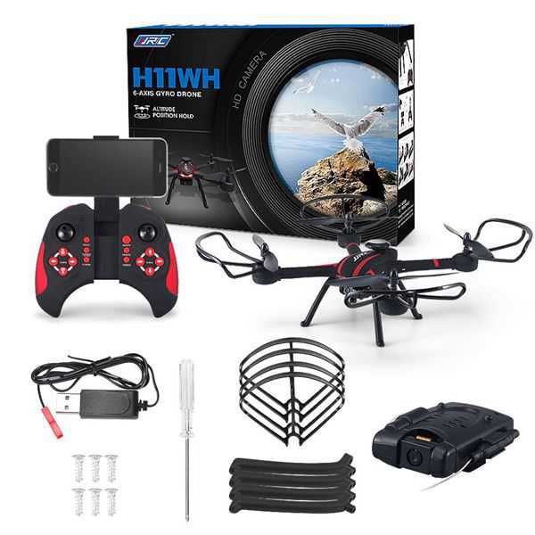 LinParts.com - JJRC H11WH 720P WIFI FPV With 2MP Camera 2.4G 4CH 6Axis RC Quadcopter RTF