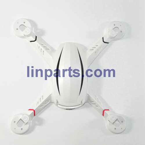 LinParts.com - JJRC H12C H12W Headless Mode One Key Return RC Quadcopter With 3MP Camera Spare Parts: Upper cover (White B)