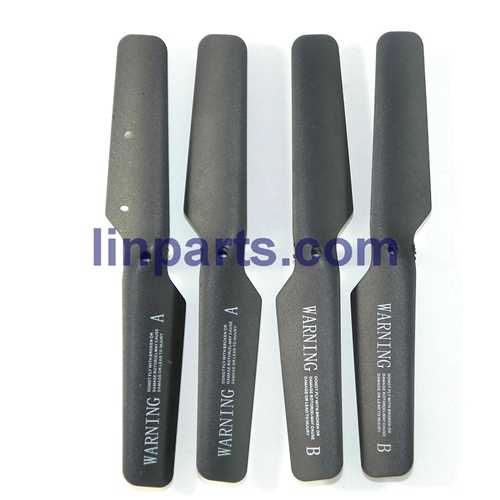 LinParts.com - Holy Stone F181 F181C F181W RC Quadcopter Spare Parts: Main blades propellers (Black)