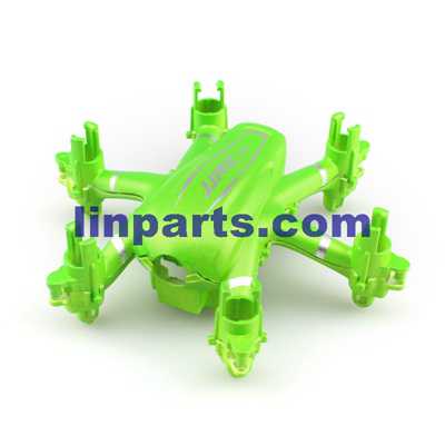 LinParts.com - JJRC H20W RC Hexacopter Spare Parts: Upper and lower cover (Green)