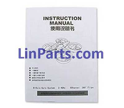 LinParts.com - Eachine E010 RC Quadcopter Spare Parts: English manual book