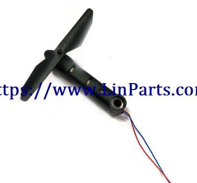 LinParts.com - JJRC H61 Drone Spare Parts: Bracket arm set[Red blue line]