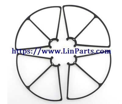 LinParts.com - JJRC H68 Drone Spare Parts: Protection frame[Black]