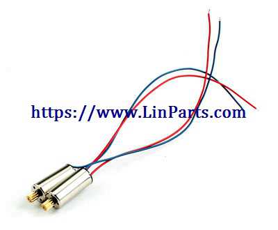 LinParts.com - JJRC H78G RC Quadcopter Spare Parts: Main motor (Red Blue wire)1pcs