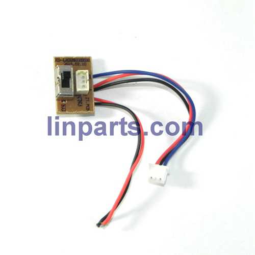 LinParts.com - JJRC H9D H9W 2.4G FPV Digital Transmission Quadcopter with 0.3MP Camera Spare Parts: ON/OFF switch wire
