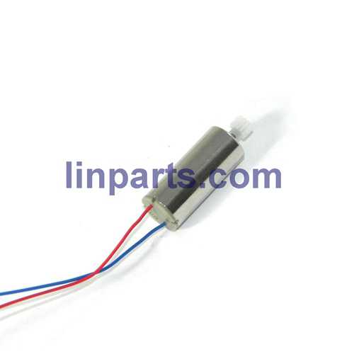 LinParts.com - JJRC H9D H9W 2.4G FPV Digital Transmission Quadcopter with 0.3MP Camera Spare Parts: Main motor (Red-Blue wire)
