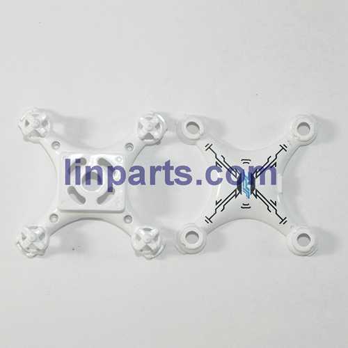 LinParts.com - JJRC-JJ810 Aircraft 4-CH 2.4GHz Mini Remote Control Quadcopter 6-Axis Gyro RTF RC Helicopter Spare Parts: Upper and lower cover