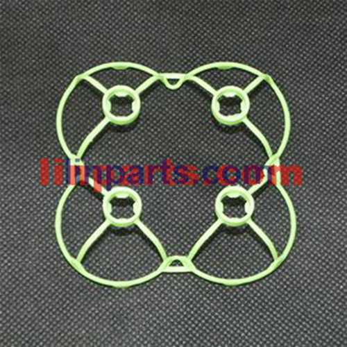 LinParts.com - JJRC-JJ810 Aircraft 4-CH 2.4GHz Mini Remote Control Quadcopter 6-Axis Gyro RTF RC Helicopter Spare Parts: Protection frame set(Green)