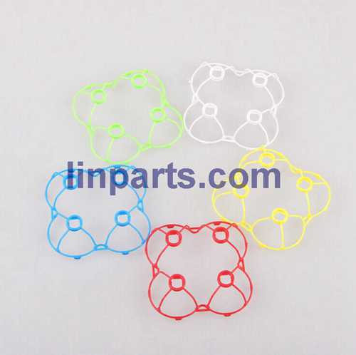 LinParts.com - JJRC-JJ810 Aircraft 4-CH 2.4GHz Mini Remote Control Quadcopter 6-Axis Gyro RTF RC Helicopter Spare Parts: protection frame set(5pcs)