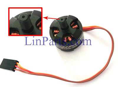 LinParts.com - JJRC X1 RC Quadcopter Spare Parts: brushless motor[have pits]