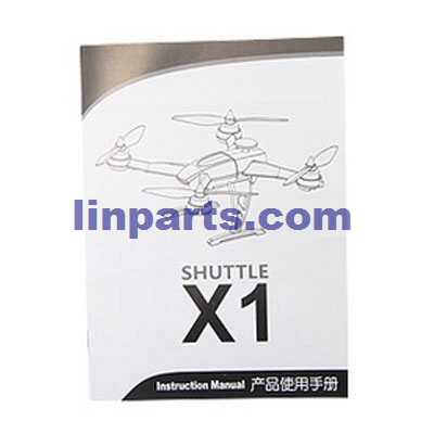 LinParts.com - JJRC X1 RC Quadcopter Spare Parts: English manual book