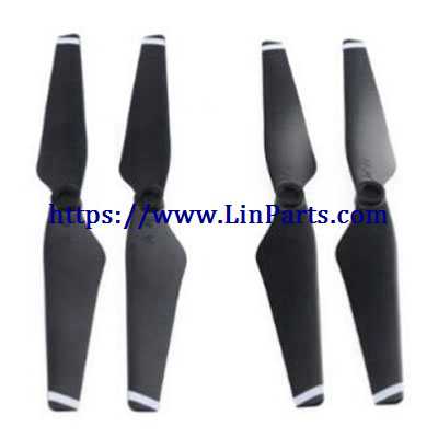 LinParts.com - JJRC X7 RC Drone Spare Parts: Main blades[Black]