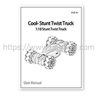 LinParts.com - JJRC Q110 RC Car Spare Parts: User Manual book