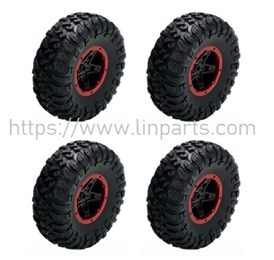 LinParts.com - JJRC Q112 RC Car Spare Parts: Red tires