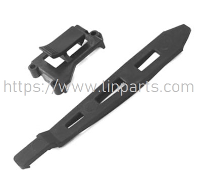 LinParts.com - JJRC Q130 RC Car Spare Parts: 6019 steering gear base/battery clamp assembly