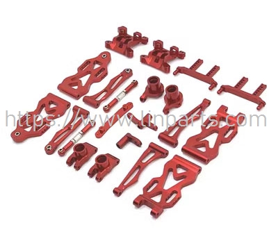 LinParts.com - JJRC Q130 RC Car Spare Parts: Metal complete set of vulnerable parts set