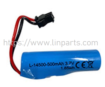 LinParts.com - JJRC Q150 RC Car Spare Parts: 14500 3.7V 500mAh battery 1pcs