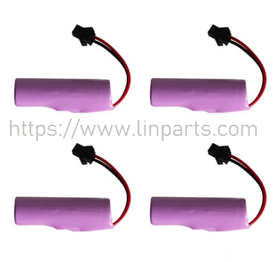 LinParts.com - JJRC Q157 RC Car Spare Parts: 14500 3.7V 500mAh battery 4pcs