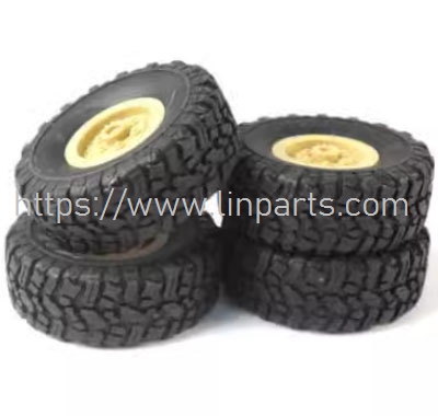 LinParts.com - JJRC Q61 RC Car Spare Parts: yellow tire