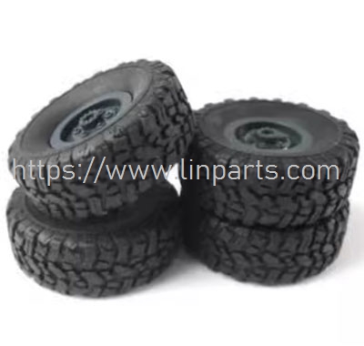 LinParts.com - JJRC Q61 RC Car Spare Parts: Blue tire