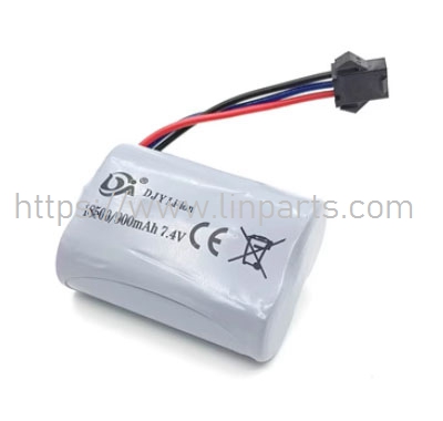 LinParts.com - JJRC Q61 RC Car Spare Parts: 18500 7.4V 900mAh battery 1pcs