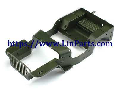 LinParts.com - JJRC Q65 D844 RC Car Spare Parts: Car body Green [C606-01]