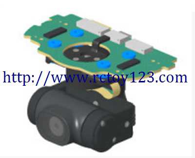 LinParts.com - JJRC X12 RC Drone Spare Parts: DF806 three-axis PTZ module (1080P camera version)
