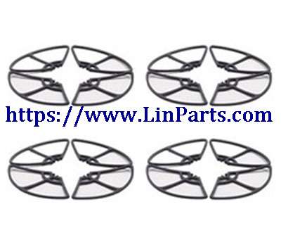 LinParts.com - JJRC X13 RC Drone Spare Parts: protection frame 4set