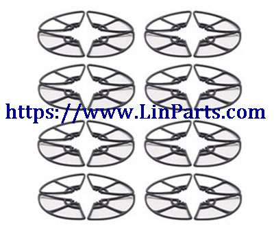 LinParts.com - JJRC X13 RC Drone Spare Parts: protection frame 8set