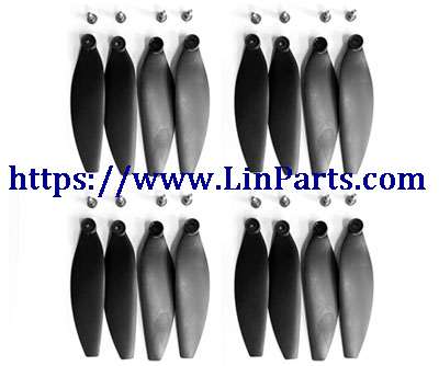 LinParts.com - JJRC X16 RC Drone Spare Parts: Propeller Props Blades+screw 16PCS