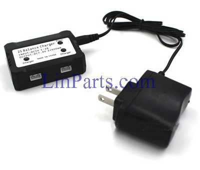 LinParts.com - JXD 518 RC Quadcopter Spare Parts: 7.4V 2S lithium battery charger[1 charge 2]