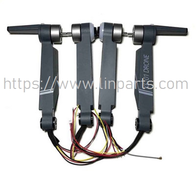 LinParts.com - KF101/KF101 Max/KF101 Max 1/KF101 Max S RC Drone Spare Parts: Arm Set