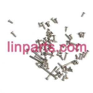 LinParts.com - LISHITOYS RC Helicopter L6023 Spare Parts: Screws pack set 