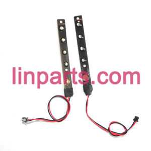 LinParts.com - LISHITOYS RC Helicopter L6023 Spare Parts: side LED bar set