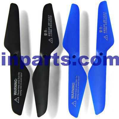 LinParts.com - LISHITOYS L6052 L6052W RC Quadcopter Spare Parts: Main blades propellers (Blue)