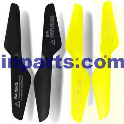 LinParts.com - LISHITOYS L6052 L6052W RC Quadcopter Spare Parts: Main blades propellers (Yellow)