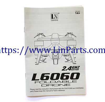 LinParts.com - Lishitoys L6060 RC Quadcopter Spare Parts: English manual [Dropdown]