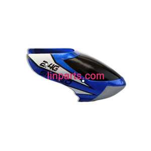 LinParts.com - MINGJI 501A 501B 501C Helicopter Spare Parts: Head cover\Canopy(Blue)