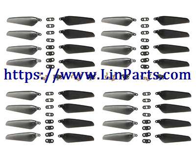 LinParts.com - MJX Bugs 12 EIS RC Drone Spare Parts: Propeller set 4set