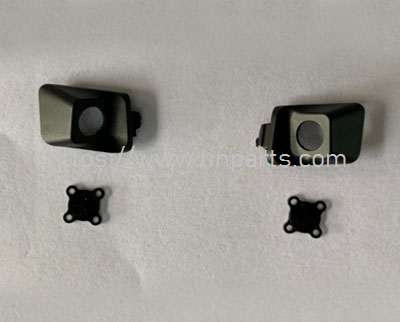 LinParts.com - MJX Bugs 16 Bugs 16 PRO RC Drone Spare Parts: Front left and right trim components