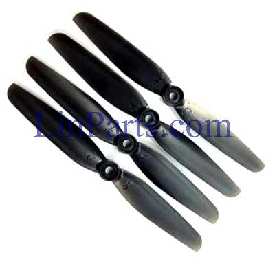 LinParts.com - MJX Bugs 8 Brushless Drone Spare Parts: Blades set [Black]
