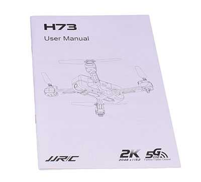 LinParts.com - JJRC H73 RC Drone Spare Parts: English manual